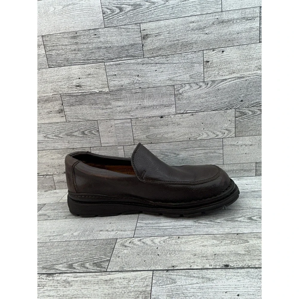 Born Shoes Mens Size 9.5 Leather Slip On Loafers‎ Comfort Handcrafted